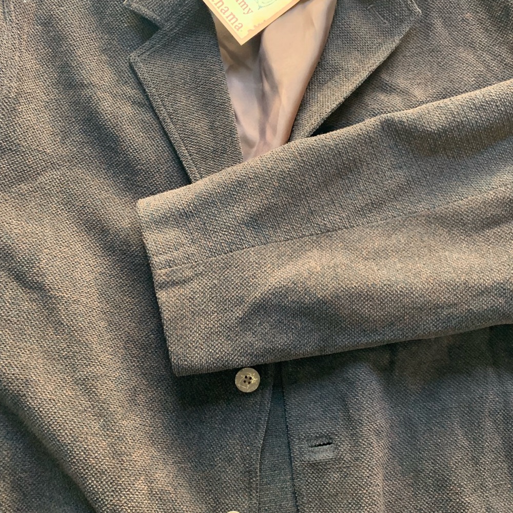 Tommy Bahama Brown Coat NWT XL Cotton/Wool - Picture 5 of 8